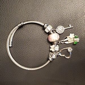 Adjustable Charm Bracelet